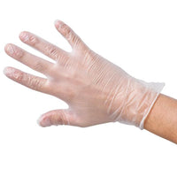 Hytec Clear Vinyl Disposable Gloves - Powder Free (100pc / 1 pack)