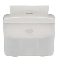 Table Top Hand Towel Dispenser Large - White or Black