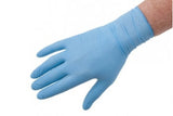 Hytec Blue Nitrile Disposable Gloves - Powder Free (100pc / 10 packs)