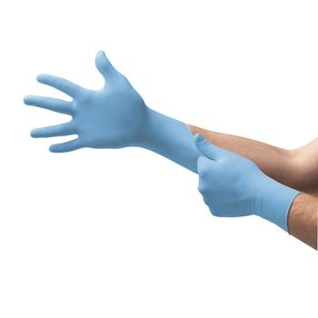 Hytec Blue Nitrile Gloves, Powder Free (100pcs/1 pack)