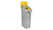 Rubbermaid Slim Jim Recycling Station Mixed Recycling Lid Yellow