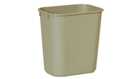 Rubbermaid Wastebasket Rectangle 12.9L - Beige or Grey