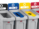 Rubbermaid Slim Jim Recycling Station Billboard (various colours)